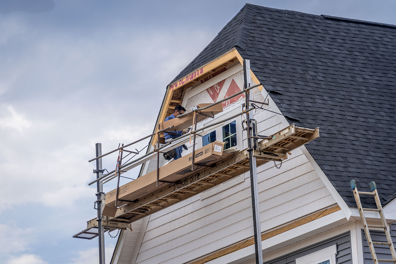 Professional siding installation
